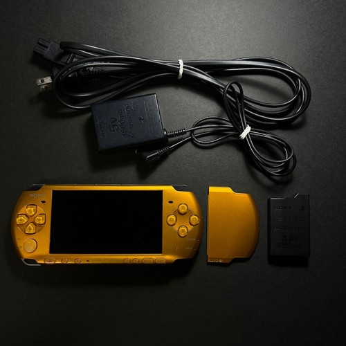 Console psp 3000 giallo - psp-3000,