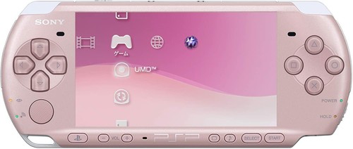 Console sony psp 3000 rosa - psp,