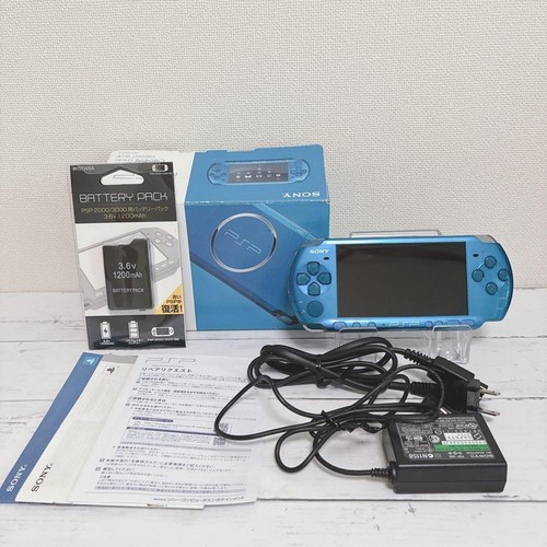 Sony psp 3000 console blu - psp-3000,