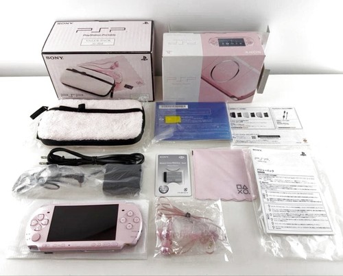Sony psp 3000 console rosa - psp-3000,