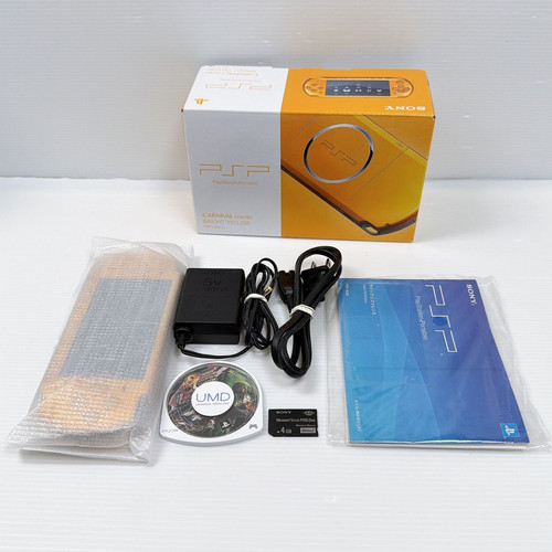 Sony psp 3000 console - sony, giallo