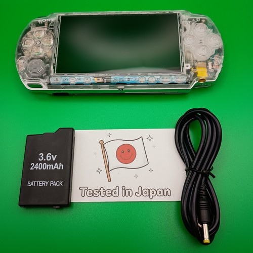 Sony psp 3000 custom clear - sony,
