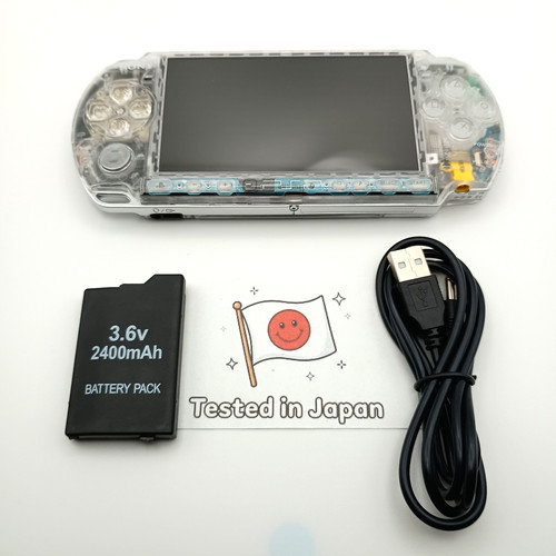 Sony psp 3000 custom clear - sony,