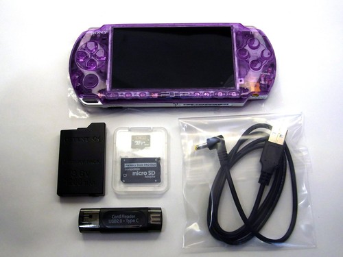 Sony psp 3000 trasparente - psp,