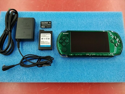 Sony psp 3000 spirited green - spirited,
